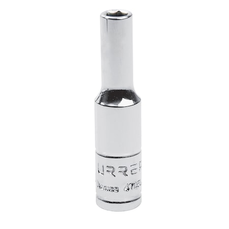 Urrea 1/4"drive, 5mm, 6 point metric deep socket 4705LM